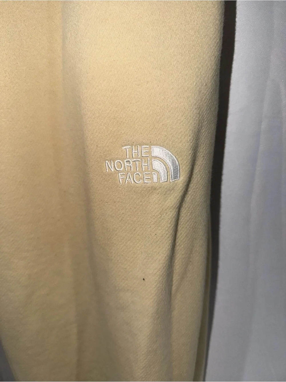 The North Face Sweatpants Tan Fleece Jogger Pants Full Length Bottoms M